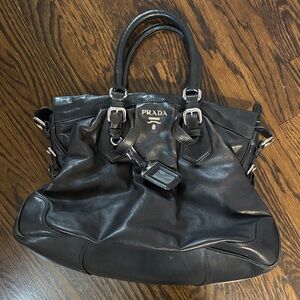 Prada Black Leather Bag